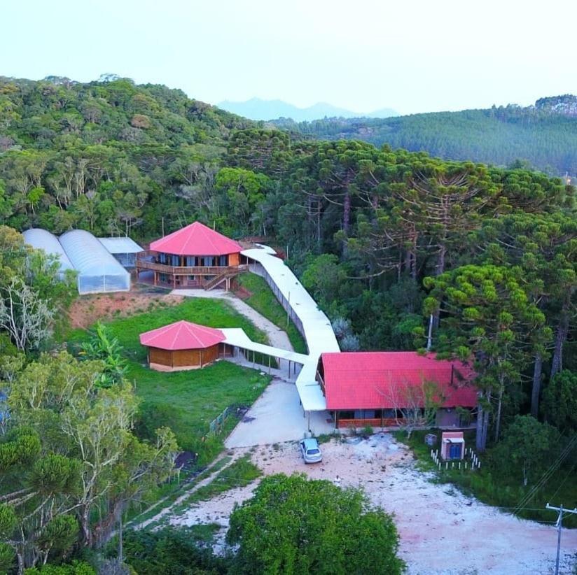 Casa De Campo Santuario Bellatrix Villa Ribeirao Amarelo Bagian luar foto